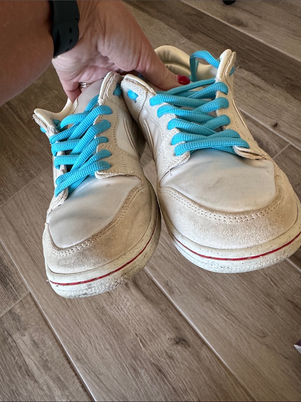 Nike SB Dunk Low PRM 9 1/2 in coconut milk/bone - Picture 3 of 8